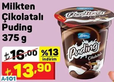 MİLKTEN ÇİKOLATALI PUDİNG MİLKTEN ÇİKOLATALI PUDİNG